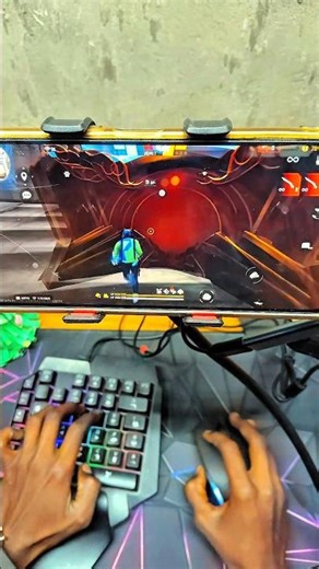 free fire gameplay video | | mobile me keyboard mouse gameplay video | hacker gameplay|