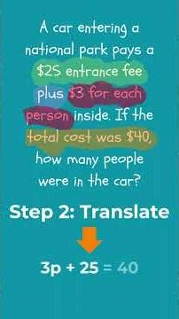 Stop Getting Lost in Word Problems (3-Step Trick)