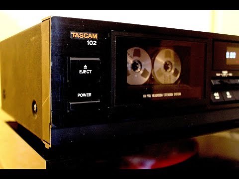 TASCAM 102 CASSETTE DECK