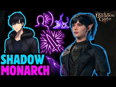 SUNG JIN-WOO Shadow Monarch Solo Leveling Build - Baldur's Gate 3