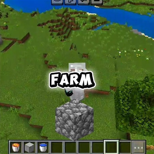 🔥how to make cobblestone farm 🥴 🪨cobblestone form kaise banaen 🔥#Minecraft #shots #song
