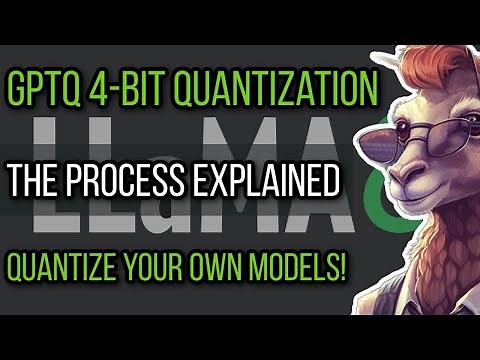 LLaMa GPTQ 4-Bit Quantization. Billions of Parameters Made Smaller and Smarter. How Does it Work?