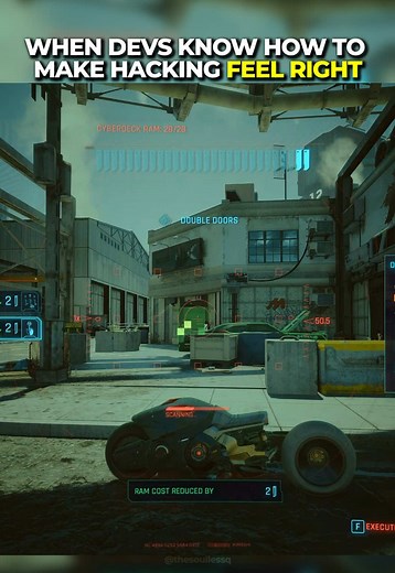 when devs know how to make hacking feel right #cyberpunk2077 #gaming #stealth