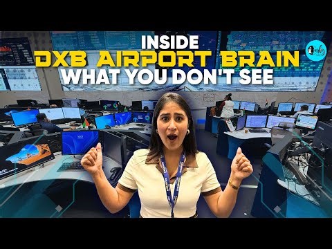 I Went Inside Dubai Airport's Control Room (AOCC) - Brain Of The Airport | Behind The Scenes