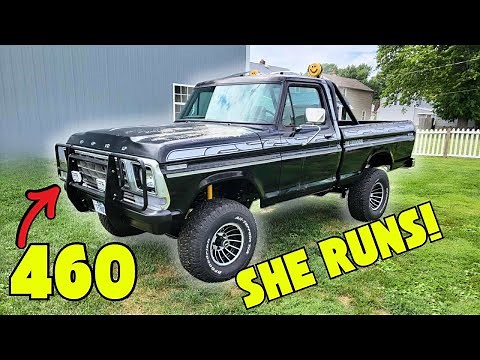 Ultra Rare 79 F150 Runs for the First Time in 20 Years!