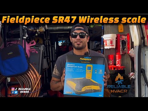 New Fieldpiece SR47 Wireless Scale / First Look