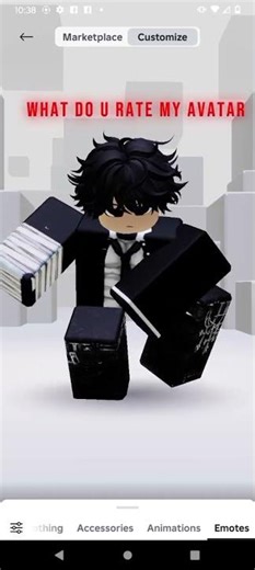 what do u rate my avatar