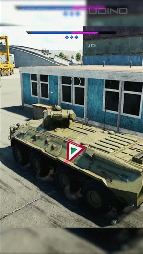 BTR-80A APC Firepower Onslaught 💀 #WarThunder #Shorts