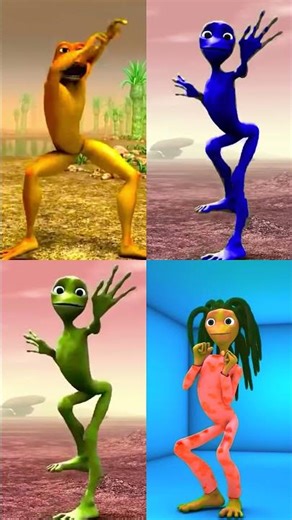 Green Alien Dance El Chombo Dame Tu Cosita feat Yeşil Uzaylı Dansı #dametucosita #shorts#cover#remix