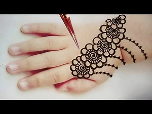 Stylish Baby Girl Mehndi Designs I Easy & Simple Mehndi Design | Kid's Mehndi Design | Mehndi