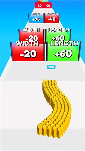 Bullet Army Run Lvl.31 - Multiplying Bullets To 999 🔥 #shorts #games #bulletrun #viral