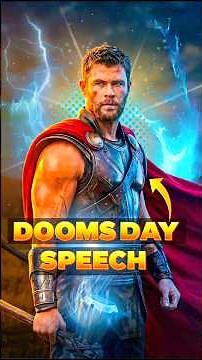 Avengers doomsday trailer | thor speech in doomsday trailer | #marvel #doomsday #thor #avengers