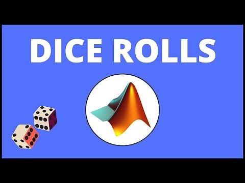 Dice Roll Simulation in MATLAB | MATLAB Tutorial