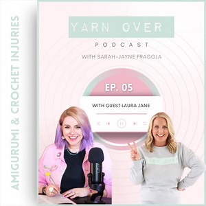 1.1K views · 24 reactions | Season 2 of The Yarn Over Podcast is now live, kicking things of with the lovely Laura from The Creative Business Association We are chatting all things amigurimi, crochet injuries and so much more! You can listen to the podcast on:  YouTube: https://youtu.be/Zt2BQqvlNqs  Spotify  Apple Podcasts #bellacococrochet #yarnoverpodcast #crochetpodcast | Bella Coco Crochet | Facebook