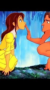 TARZAN 1999 | MOVIE CLIPS (First meet each other)