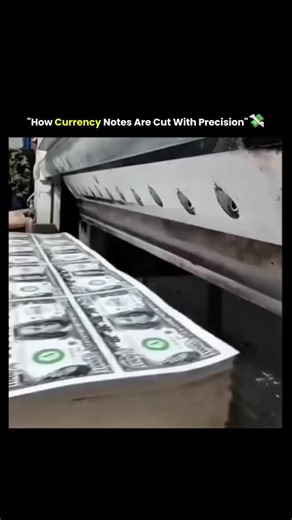 Himanshu Kumar | Currency notes are cut with extreme precision using high-speed industrial cutting machines inside secure printing presses. First, large... | Instagram