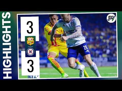 ⚽ MORELIA EMPATA 3-3 ANTE CRUZ AZUL POR PARTIDO AMISTOSO 🔴