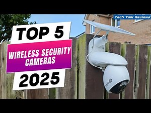 Top 5 Best Exterior Wireless Security Cameras 2025 | Smart, Durable & Reliable!