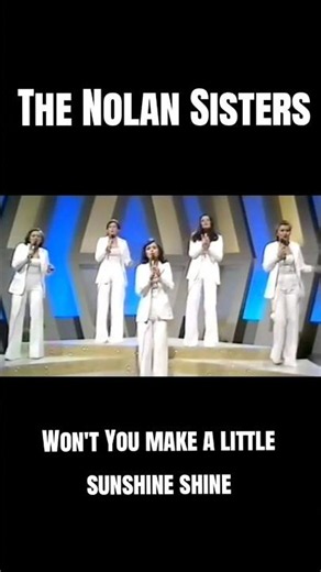 The Nolan Sisters preforming "Won't You Make a Little Sunshine Shine" on The Basil Brush show (1975)