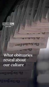 What obituaries reveal about our culture
