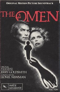 Jerry Goldsmith – The Omen (Original Motion Picture Soundtrack) (1990, Cassette)