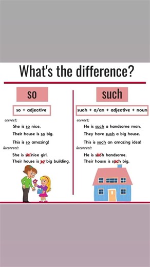 Understanding the Difference Between 'Such' and 'So' in English