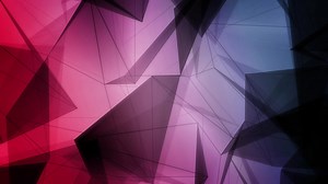 Triangular geometric pattern graphic loop background | Premium Stock Video Footage