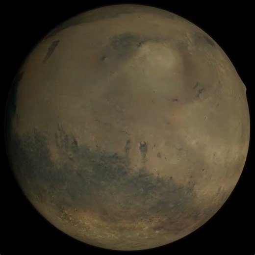 Mars 360 animation in 4k