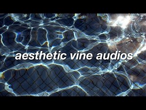 aesthetic vine edit audios