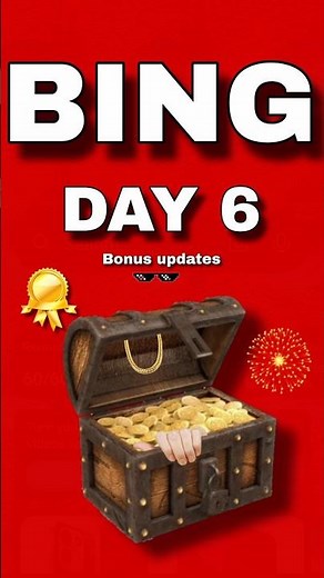 Day 6 update bing bonus #bing #rewards
