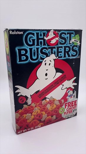Ghostbusters cereal! #cereal #ghostbusters #nostalgia #80s #cerealtime #1980s #foodreview