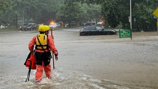 POV | Watch as 7News Chief Meteorologist learns how to survive a flash flood