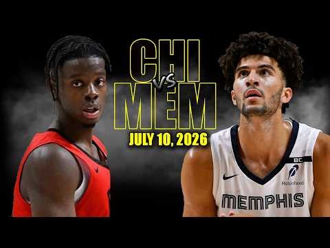 Chicago Bulls vs Memphis Grizzlies Full Game Highlights - July 10, 2026 | NBA Summer League