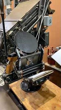 Letterpress printing a couple different prints on a press run with a tabletop printing press