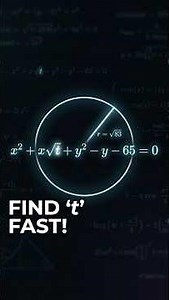 🔥SAT: Is This The Hardest SAT Circle Question? 💀 #sat #math