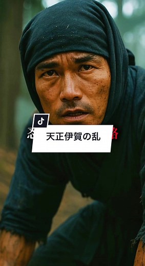 天正伊賀の乱と織田信長の忍者対決