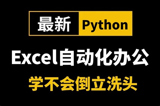 2025最新最详细的教程完整版【Python处理excel自动化办公】入门到精通，深度剖析 高级应用，不懂代码也能学#python #excel #自动化办公