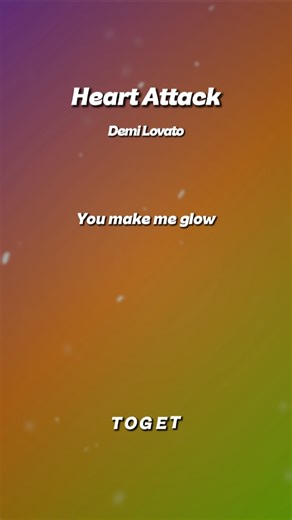 Demi Lovato – Heart Attack | Fear of Love & Letting Go #shorts #lyrics #demilovato