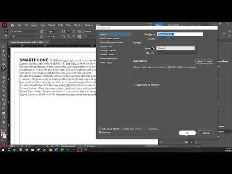 Using Nested Styles in InDesign - Part 3