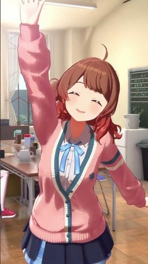 [School Mass] Yume Hanaumi 3D View [The Idolmaster]