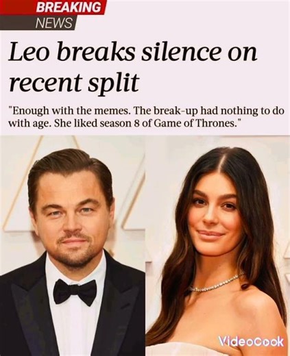 Leo breaks silence on recent split.
