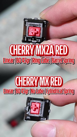 Cherry MX2A Red Linear Switches Keyboard ASMR