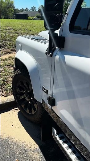 Details of a Custom Classic Land Rover Defender 110 by HIMALAYA - GM LS3 Engine #landrover