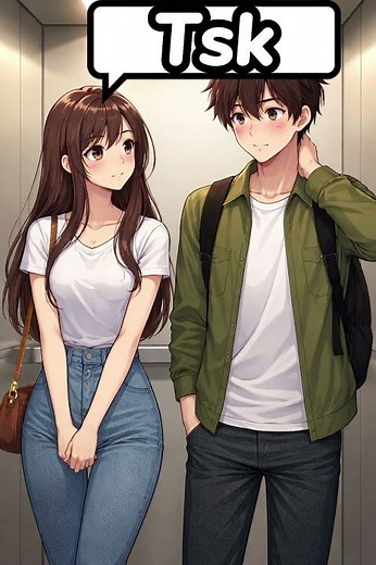 POV: You are in an elevator with a stranger...