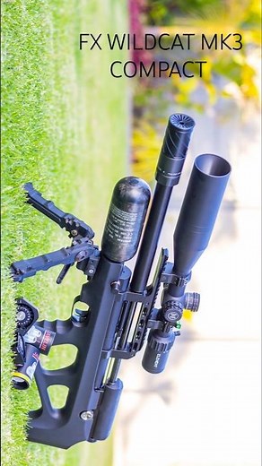 FX WILDCAT MK3 COMPACT | Powerful PCP Air Gun | Best air guns in the world #fxairguns #sniper