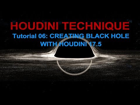 [TRAILER] Create Black Hole with Houdini