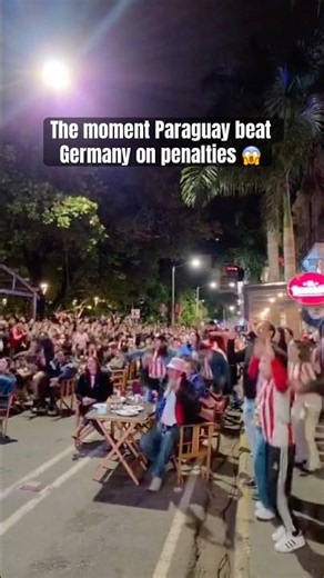 Incredible scenes in Asunción 🇵🇾🗣️