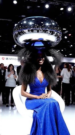 AI Robot Turns Curly Hair Into Perfect Straight Hair | Future Hair Technology ✨🤖