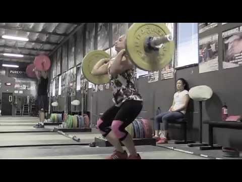 Olympic Weightlifting 9-8-14 - Clean Complex, Halting Clean Deadlift, Front Squat