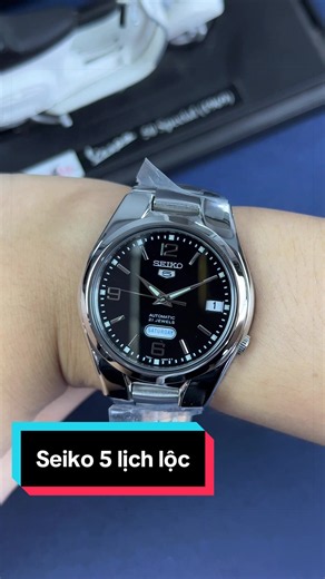 Seiko 5 lịch lộc size 37mm new full box